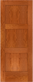 Flat  Panel   Jackson  Cherry  Doors